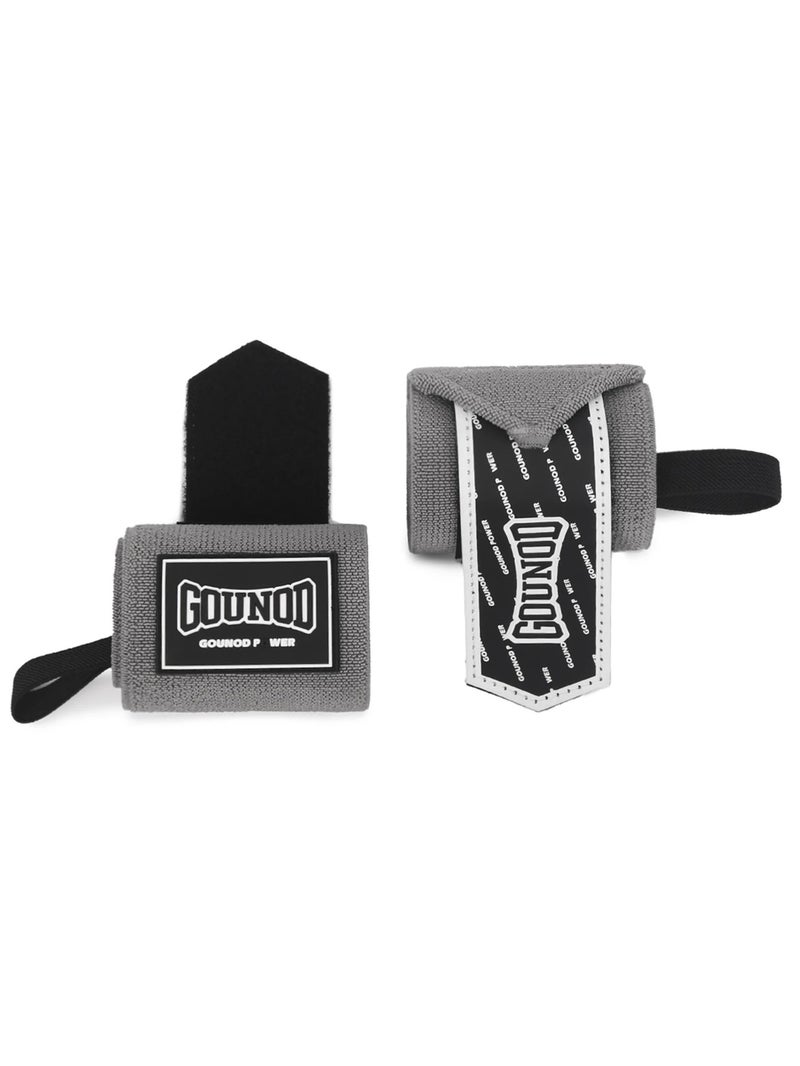 Bluejw Ready Stock Gym Wrist Straps: Support Wraps for Weightlifting, Dumbbell, Pull-Ups & Fitness Protection - Image 1